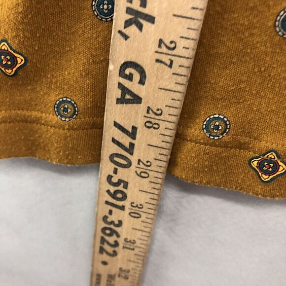 CST Sport Gold Yellow Short Sleeve Shirt Plus Size 4X Women Casual Wear - Picture 11 of 12